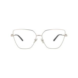 Balenciaga Cat Eye-Frame Metal Optical Frames Silver Womens